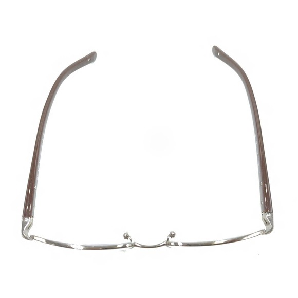 Prada VPR 53M 1BI-1O1 Brown Half Rim Eyeglasses Frames 52-18 135 Italy Designer - Picture 3 of 12